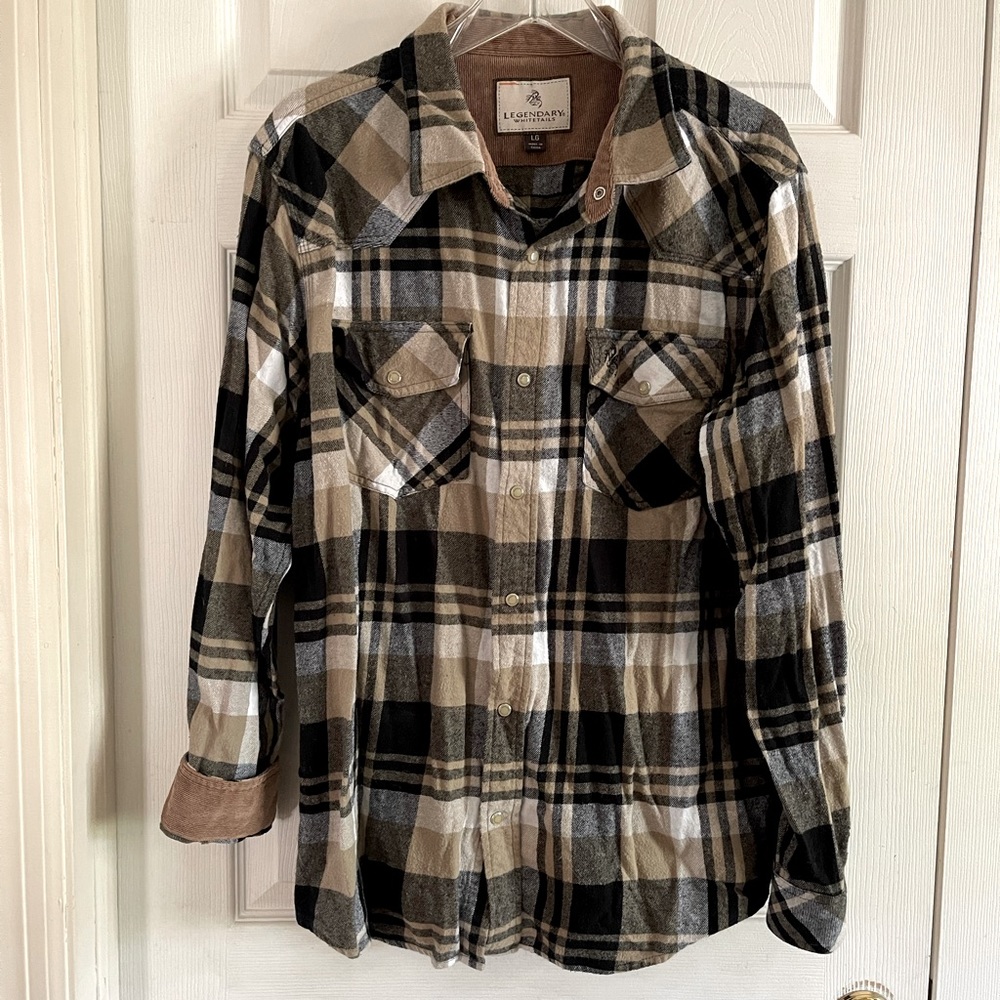 EUC men’s flannel shirt